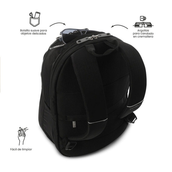 Mochila TOTTO Cambri 3.0 Negra (6)