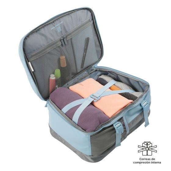 Mochila TOTTO City azul celeste-mochila de cabina (2)