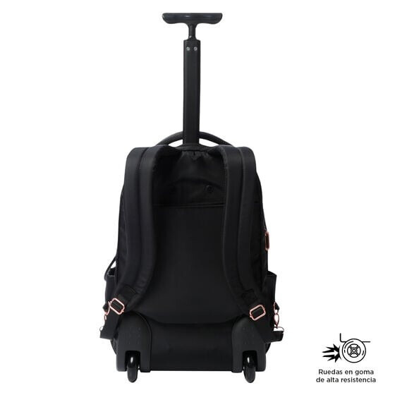 Mochila TOTTO con ruedas Trolley - Black (4)