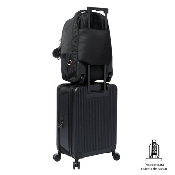 Mochila TOTTO con ruedas Trolley - Black (5)