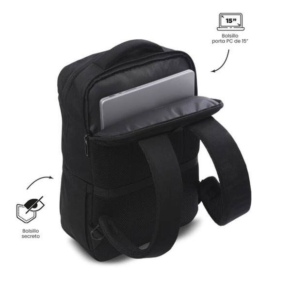 Mochila TOTTO Denver Pro L negra (3)