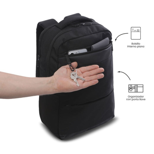 Mochila TOTTO Denver Pro L negra (4)