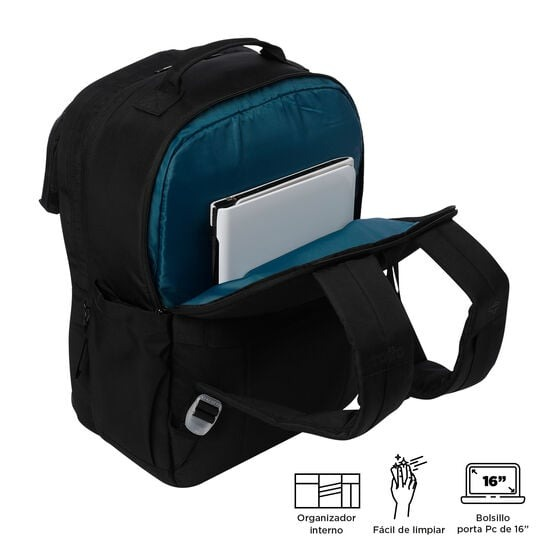 Mochila TOTTO Elan Travel negro (3)