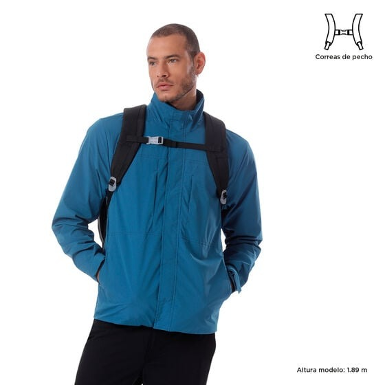 Mochila TOTTO Elan Travel negro (7)