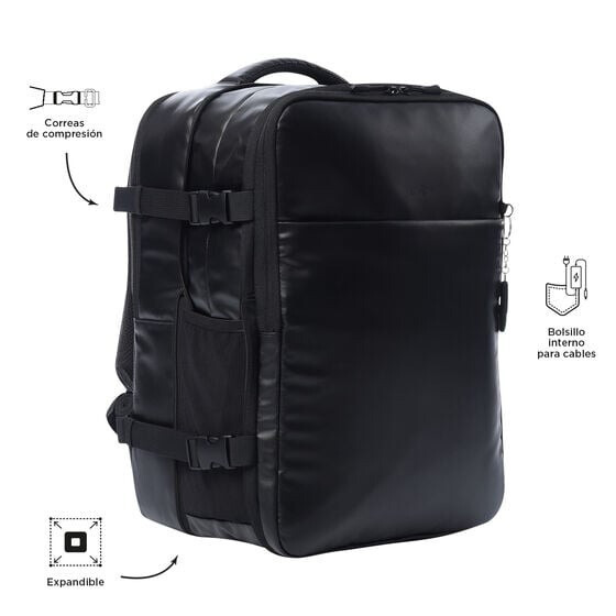 Mochila TOTTO Grow - Negra (3)