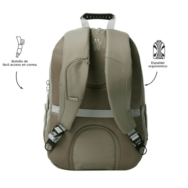 Mochila TOTTO Krimmler 2.0 - Desert Taupe (2)