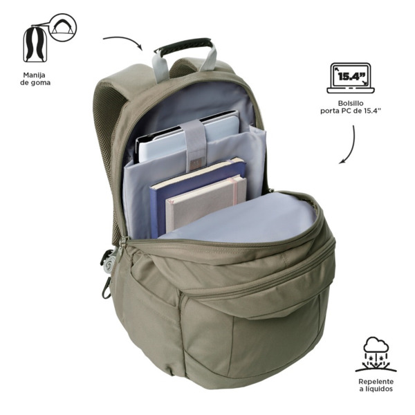 Mochila TOTTO Krimmler 2.0 - Desert Taupe (3)
