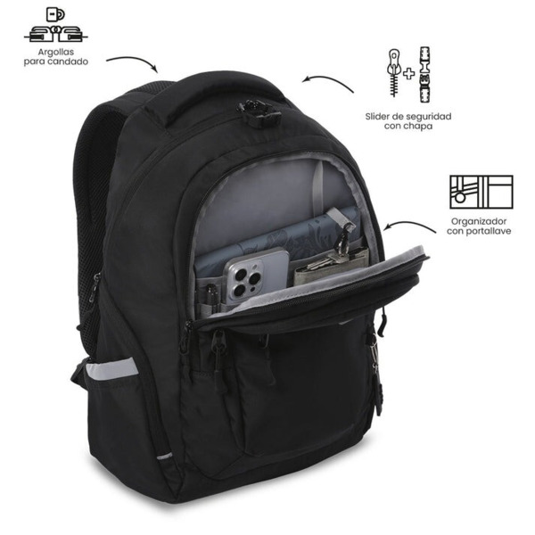 Mochila TOTTO Pc Eufrates 2.0 negra (4)