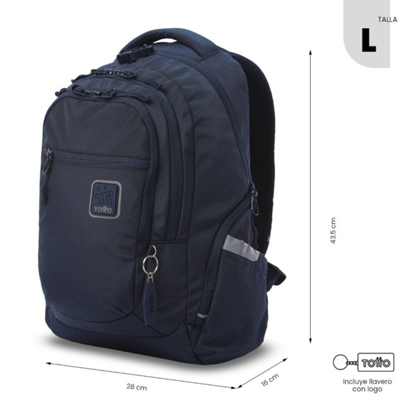 Mochila TOTTO Pc Eufrates 2.0 Salute azul (1)