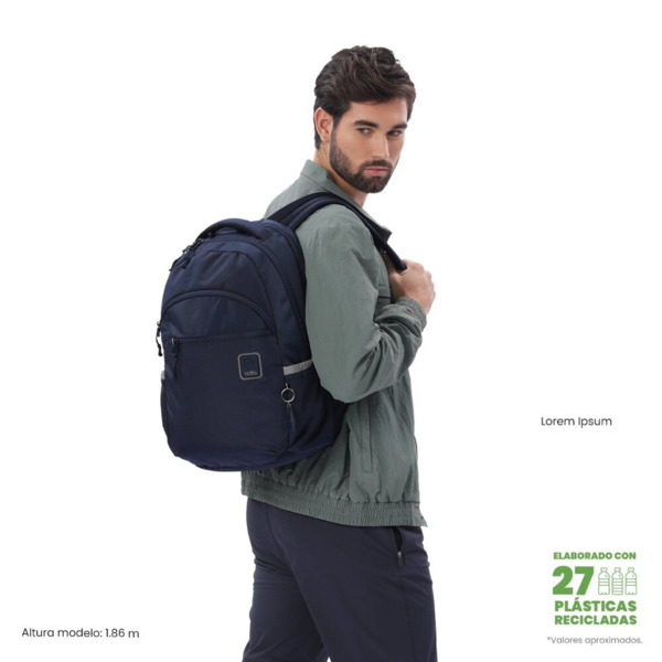 Mochila TOTTO Pc Eufrates 2.0 Salute azul (5)