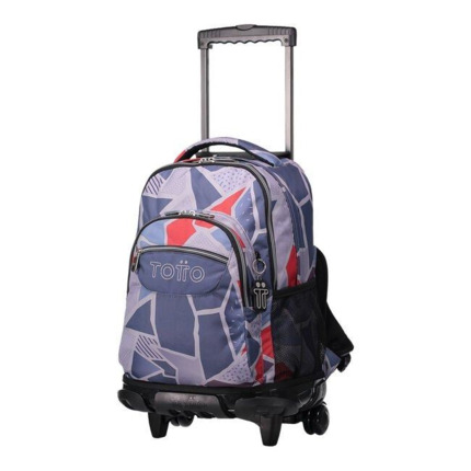 Mochila escolar con ruedas TOTTO reglon 2JG