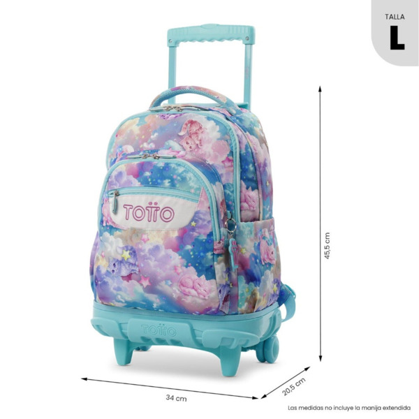 Mochila TOTTO reglones gatos azul (1)