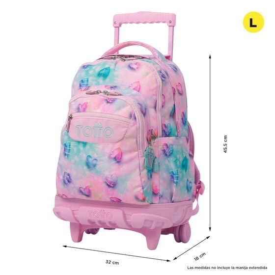 Mochila TOTTO reglones Glitter - Shiny Heart (1)