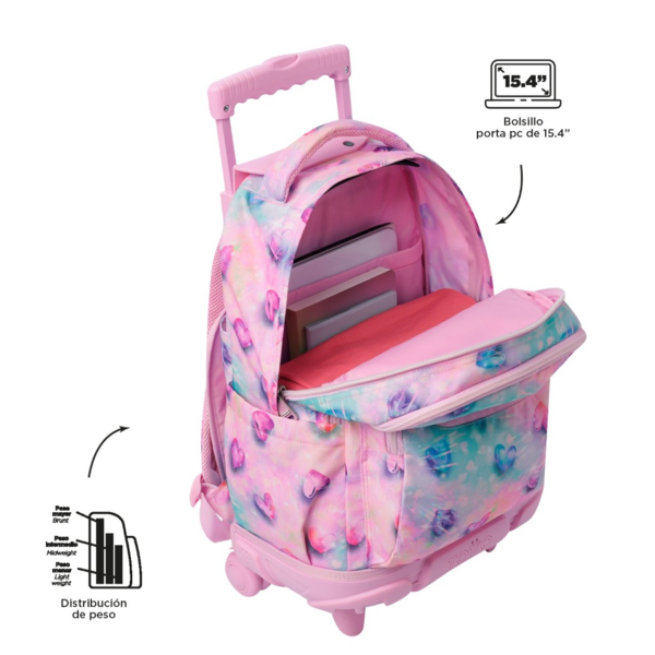 Mochila TOTTO reglones Glitter - Shiny Heart (4)