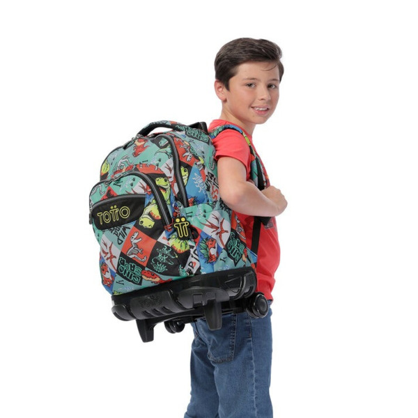 Mochila TOTTO  Renglones Dinosaurios (7)