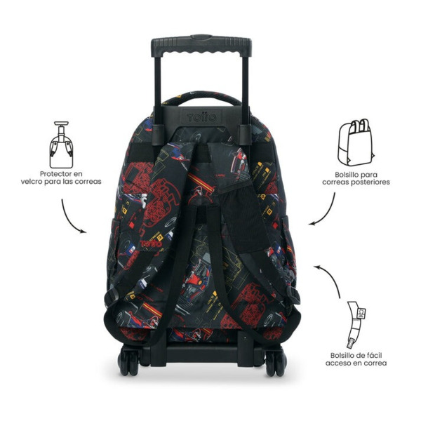 Mochila TOTTO  Renglones Formula1 (2)