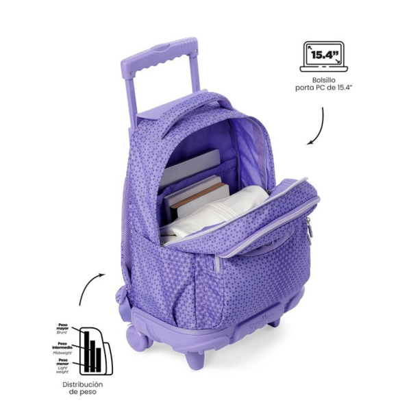 Mochila TOTTO  Renglones morado (3)