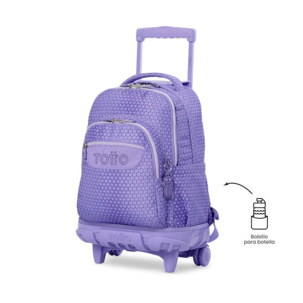 Mochila TOTTO  Renglones morado (5)