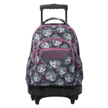 Mochila TOTTO Rue Bomper Renglones- Kitten Rose