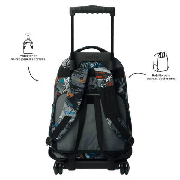 Mochila TOTTO Rue Bomper Renglones- Okubo (2)