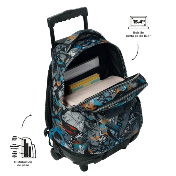 Mochila TOTTO Rue Bomper Renglones- Okubo (4)