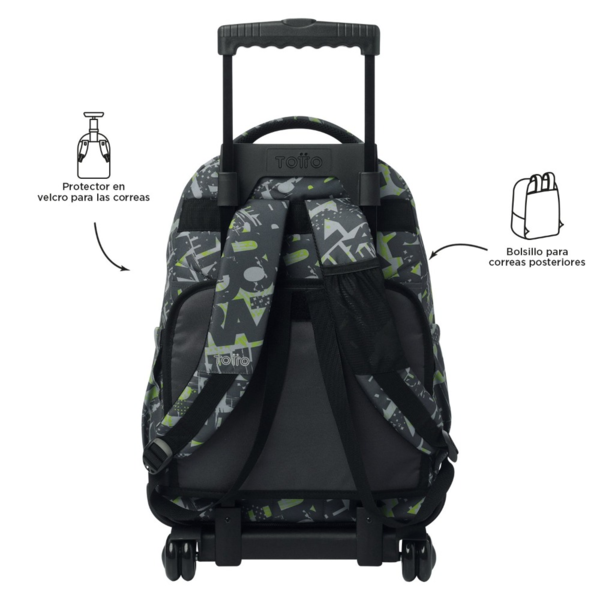 Mochila TOTTO Rue Bomper Renglones - Texgrunge (3)