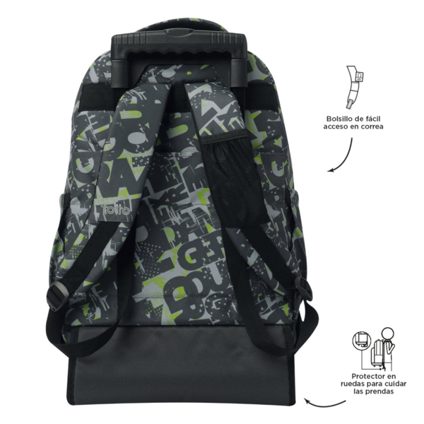 Mochila TOTTO Rue Bomper Renglones - Texgrunge (4)