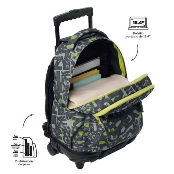 Mochila TOTTO Rue Bomper Renglones - Texgrunge (5)