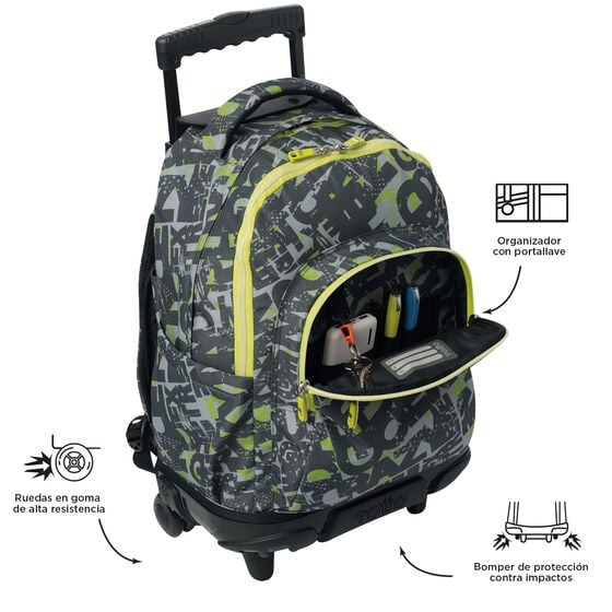 Mochila TOTTO Rue Bomper Renglones - Texgrunge (6)
