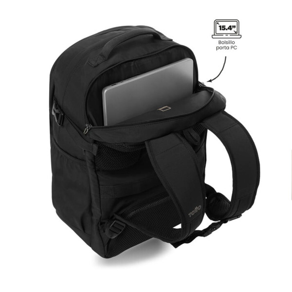 Mochila TOTTO SPA XL negra (3)