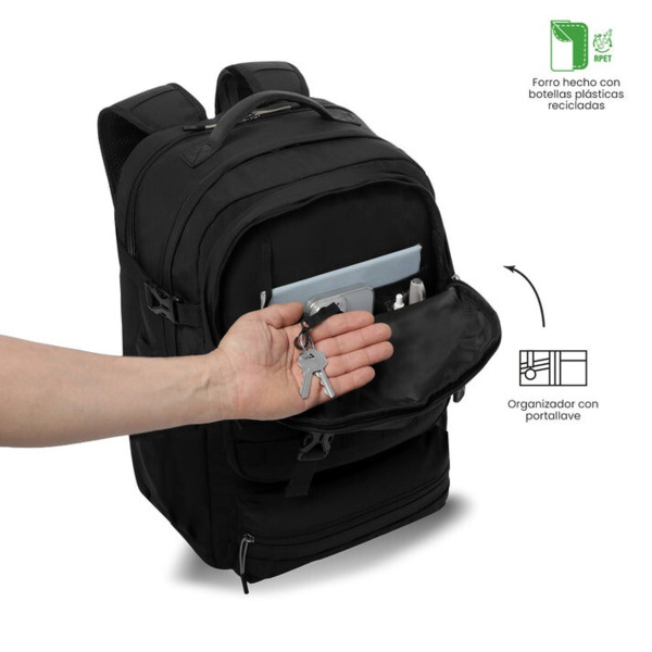 Mochila TOTTO SPA XL negra (4)