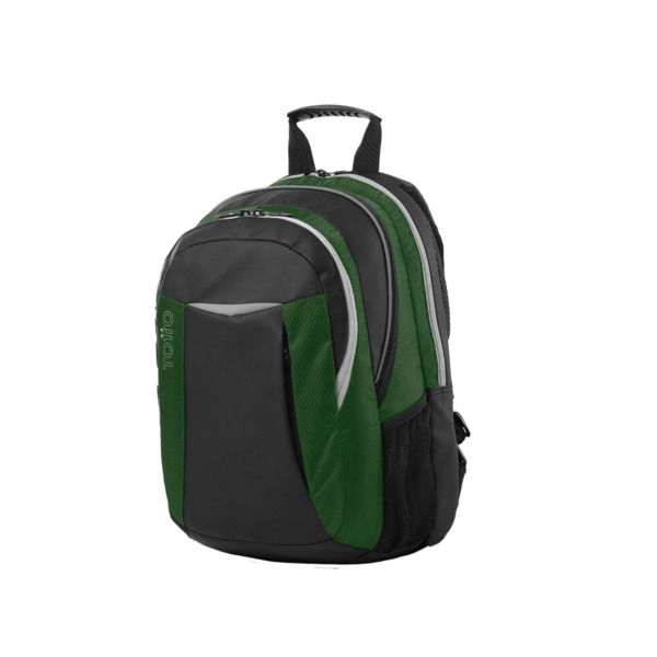 Mochila TOTTO Titanio 2.0 negro y verde (5)