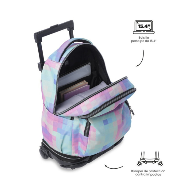 Mochila TOTTO TIZA  ruedas Desmontable Tiza (3)