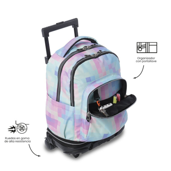 Mochila TOTTO TIZA  ruedas Desmontable Tiza (4)