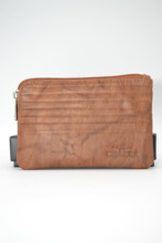 Monedero de piel CHARRO cognac