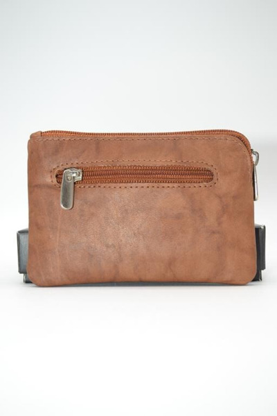Monedero de piel CHARRO cognac (1)