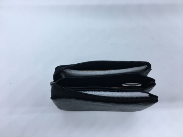 Monedero de piel CIMMARRON negro mod125 (2)