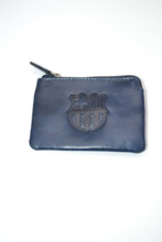 Monedero de piel FC Barcelona Escut azul