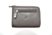 Monedero MIGUEL BELLIDO con cremallera marron