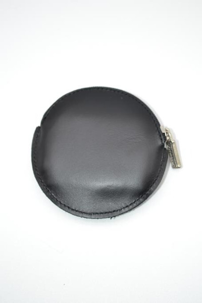 Monedero PIEL NOBLE redondo negro (1)