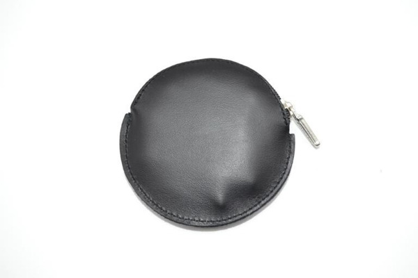 Monedero redondo PIELNOBLE negro (1)