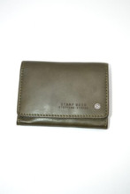 Monedero Stamp Atlas cuadrado Kaki