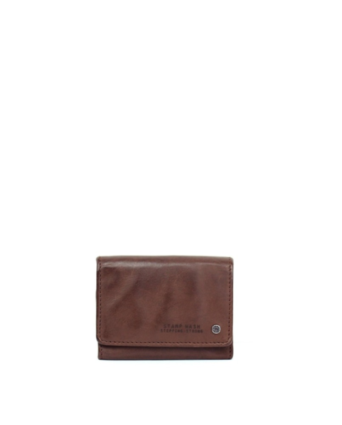 Monedero Stamp Atlas cuadrado marron (3)