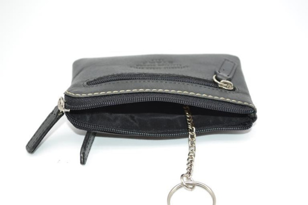 Monedero STAMP West negro (2)
