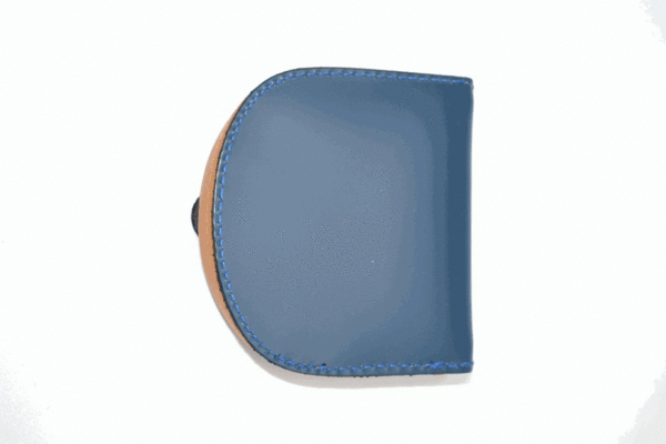 MONEDERO TACON DE PIEL UBRIQUE AZUL/MOSTAZA (1)