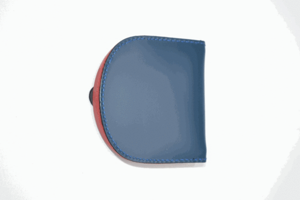 MONEDERO TACON DE PIEL UBRIQUE AZUL/ROJO (1)