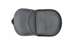 MONEDERO TACON DE PIEL UBRIQUE NEGRO N6