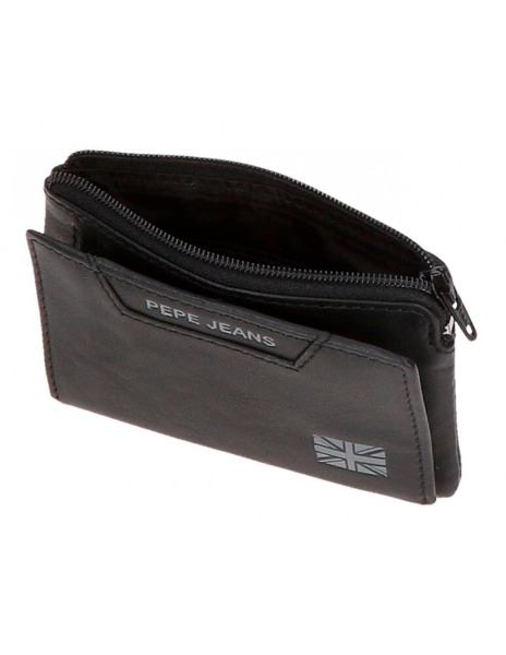 Monedero tarjetero Pepe Jeans Indiana negro (2)