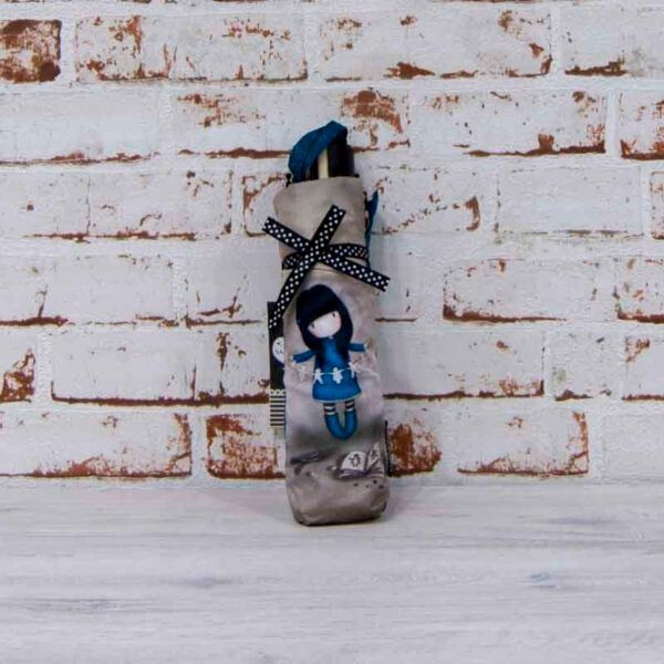 Paraguas Gorjuss plegable colección «I Found My Family in a Book» (2)