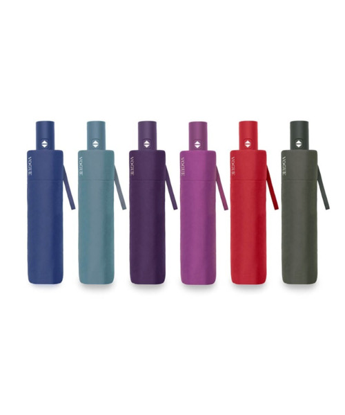 Paraguas plegable VOGUE automatico ESSENTIALS azul (3)